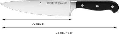 WMF 1895486032 Spitzenklasse Plus Chef's Knife, Black, 35 cm