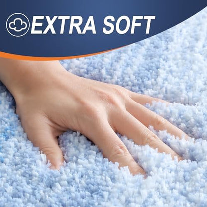 OLANLY Bathroom Runner Rug 47x20, Extra Soft Absorbent Microfiber Bath Rugs