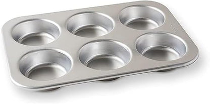 Nordic Ware Naturals Jumbo Coffee Shop Muffin, 6-Cavaties
