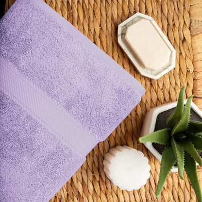 Superior Egyptian Cotton Ultra Plush & Absorbent, 10 Piece Set, Purple