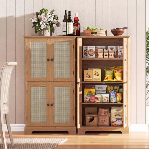 ChooChoo Bathroom Floor Cabinet with Adjustable Shelves