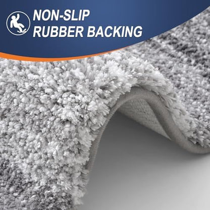 OLANLY Microfiber Bathroom Rugs Sets 3 Piece, 30"x20"+24"x16"+24"x20"