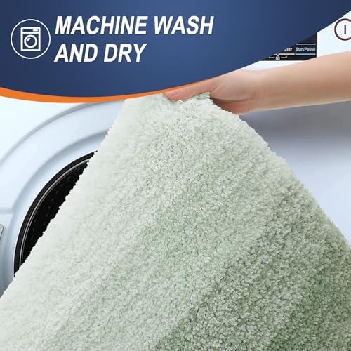 OLANLY Microfiber Bathroom Rugs Sets 3 Piece, 30"x20"+24"x16"+24"x20"
