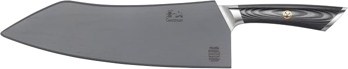 Cangshan NAKA Series X-7 Steel Forged Rocking Chef's Knife with Sheath (10-Inch)