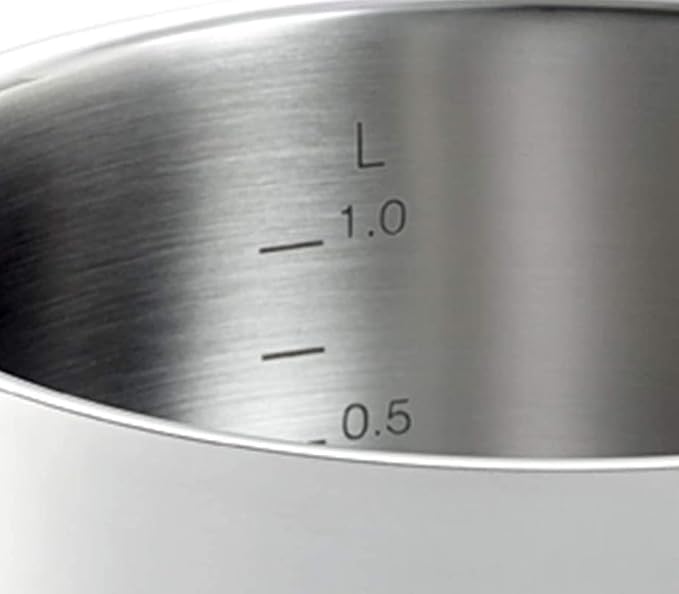 Fissler San Francisco 3-Piece Stainless Steel Saucepan Set, Pots with Glass Lid, Induction (2 Saucepans, 1 Saucepan) - Induction