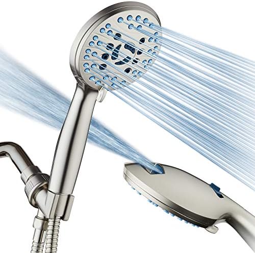 AquaCare 8-mode High Pressure Handheld Shower Head with 2-mode Power Wash