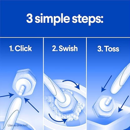 Clorox ToiletWand Toilet Cleaning System, Wand, Caddy and 6 Refill Heads