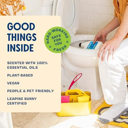 Aunt Fannie's Toilet Bowl Cleaner, Eucalyptus, 24 fl oz, Pack of 6