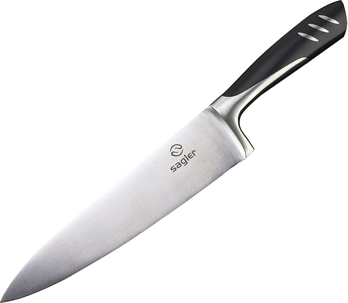 Sagler chef knife 8 Inch - kitchen knife European steel of High Carbon Stainless, Chopping knives for Budding Kitchen, cooking knives
