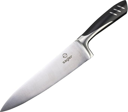 Sagler chef knife 8 Inch - kitchen knife European steel of High Carbon Stainless, Chopping knives for Budding Kitchen, cooking knives