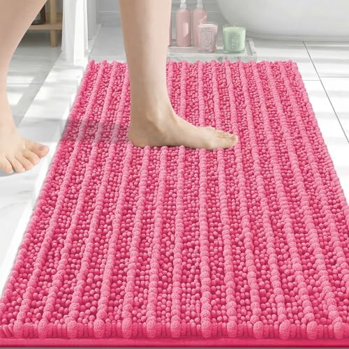 Arotive Bathroom Rugs Mat 30x20, Soft Absorbent Chenille Shaggy Bath Mat