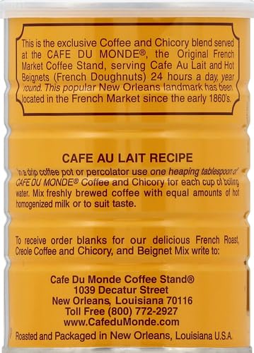 Cafe Du Monde Coffee Chicory | Ground | 15 Ounce | Pack of 2