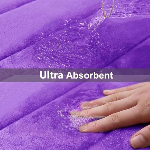 Buganda Memory Foam Bath Mat 70 x 24, Ultra Soft Absorbent Bathroom Rugs