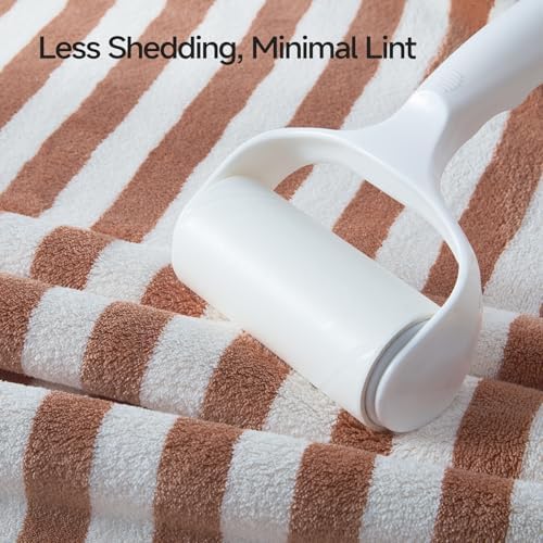 ecolook Microfiber Bath Towel Set of 2, Orange