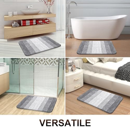 OLANLY Large Bathroom Rugs 44x32, Extra Soft Absorbent Microfiber Bath Rugs