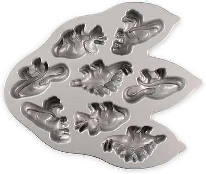 Nordic Ware Dinosaur Cakelet, 3 Cups, Toffee