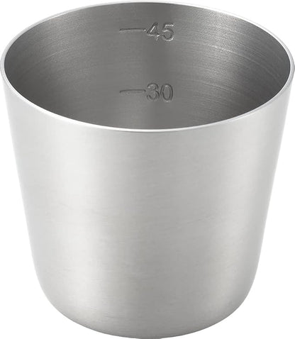 Yoshikawa YJ3329 Izakaya GOODS Whiskey Measuring Cup, Silver