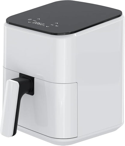 NEWBULIG Air Fryer, Compact Digital 3 Qt Airfryer with Nonstick Plate & Dishwasher Safe Basket, Quick Easy Meals, Features Auto Shutoff and Simple Touchscreen, Ideal for Small Spaces