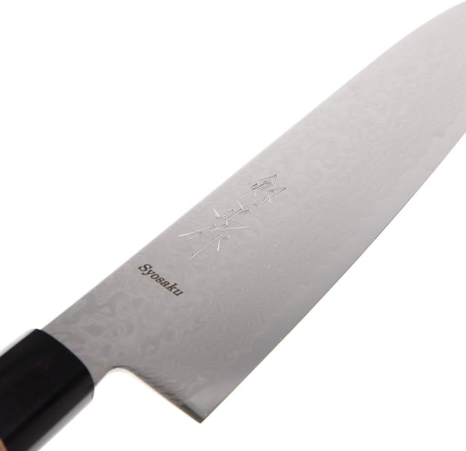 Japanese Chef Knife Damascus ZA18 69 Layer Octagonal Walnut Handle, Gyuto 8.3-inch (210mm)
