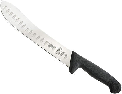 Mercer Culinary BPX M13718 Granton Edge American Butcher Knife, 10-Inch, Granton American Butcher Knife