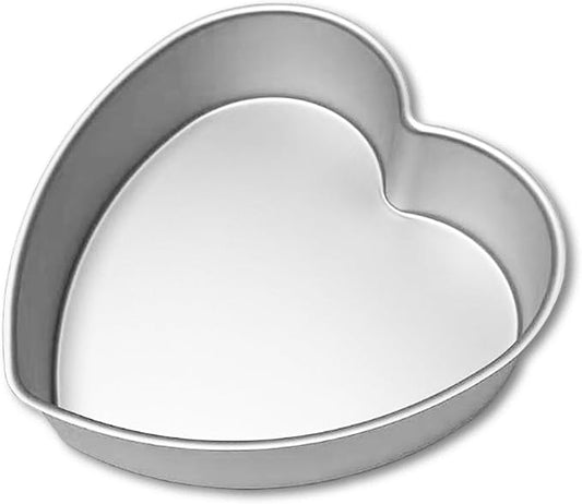 10 Inch Heart Cake Pans, deep 3， Shaped Cake Pans, Non-stick Cake Baking Pans for Kitchen Birthday Wedding Party (10×3 inch heart cake pan)