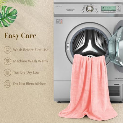 Orighty Bath Towels, Soft Feel Bath Towel, 4 Pack (27'' x 54'')