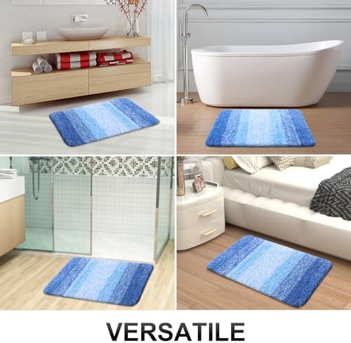 OLANLY Bathroom Runner Rug 70x24, Extra Soft Absorbent Microfiber Bath Rugs