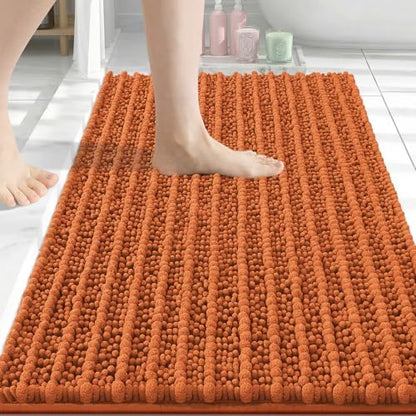 Arotive Bathroom Rugs Mat 30x20, Soft Absorbent Chenille Shaggy Bath Mat