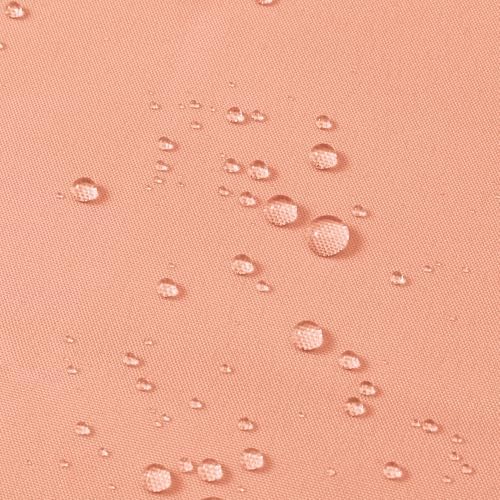 N&Y HOME Fabric Shower Curtain or Liner with Magnets, Coral
