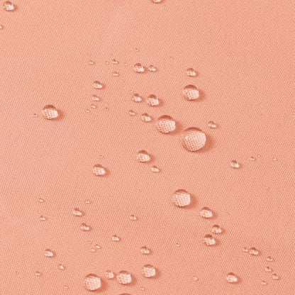 N&Y HOME Fabric Shower Curtain or Liner with Magnets, Coral