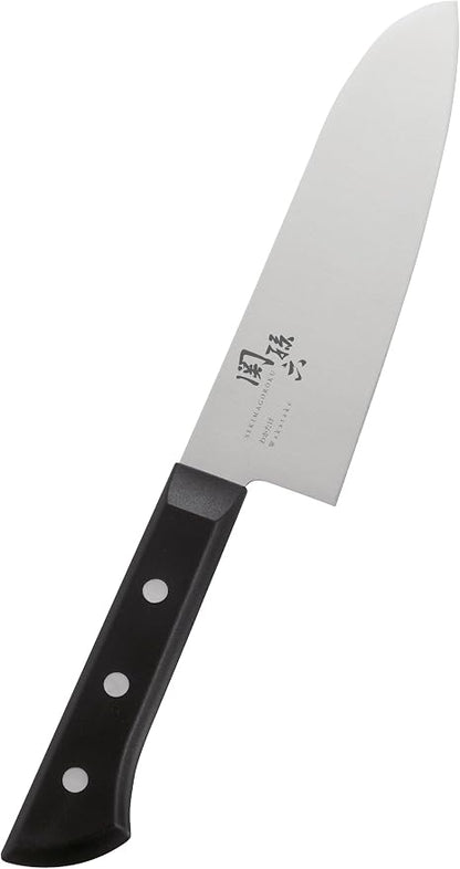 Kai KAI AB5420 Santoku Knife, Seki Magoroku, Stainless Steel, 6.5 inches (165 mm), Dishwasher Safe, Made in Japan