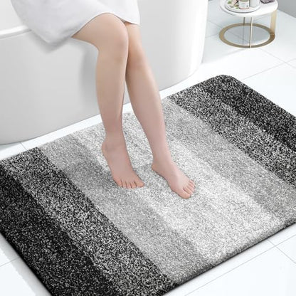 OLANLY Large Bathroom Rugs 44x32, Extra Soft Absorbent Microfiber Bath Rugs