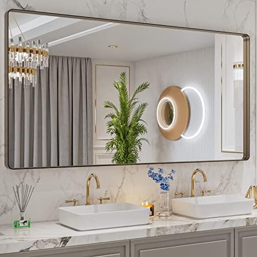 LOAAO 72"X36" Bronze Bathroom Mirrors