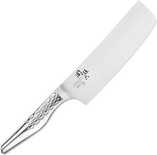 Kai KAI AB5168 Nakiri Kitchen Knife, Seki Magoroku Artisan 6.5 inches (165 mm), Made in Japan