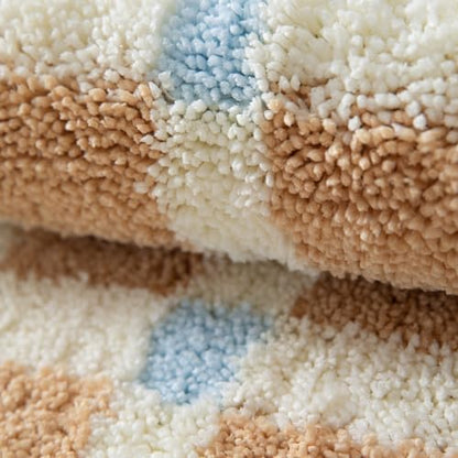 GIB Bathroom Rugs 24"x16", Extra Soft Absorbent Bath Mat for Bathroom Floor