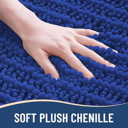 Arotive Bathroom Rugs Mat 30x20, Soft Absorbent Chenille Shaggy Bath Mat