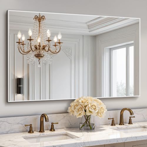Bathroom Vanity Mirror for Wall, 30"x48" Bathroom Mirror for Over Sink
