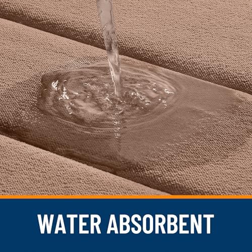 OLANLY Memory Foam Bath Mat 24x16, Super Soft and Absorbent Bathroom Rugs