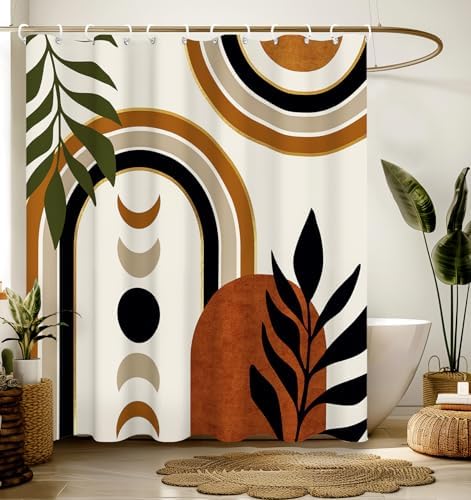 Bathroom Shower Curtain Cute Cortinas para Baño 72 x 72, Boho