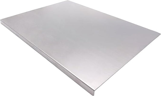 BILLAMB Stainless Steel Cutting Boards for The Kitchen, Suitable for Meat, Fruits, Vegetables, Bread, and Baking Large-sized Cutting Boards (60 x 40cm/23.6 x 15.7 in)
