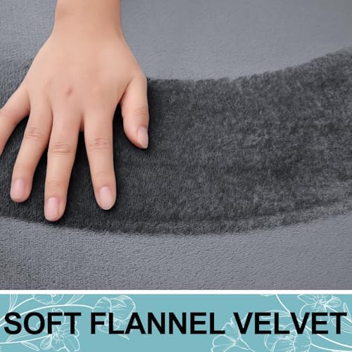 Smiry Memory Foam Bath Mat 30x20, Extra Soft and Absorbent Bathroom Rugs