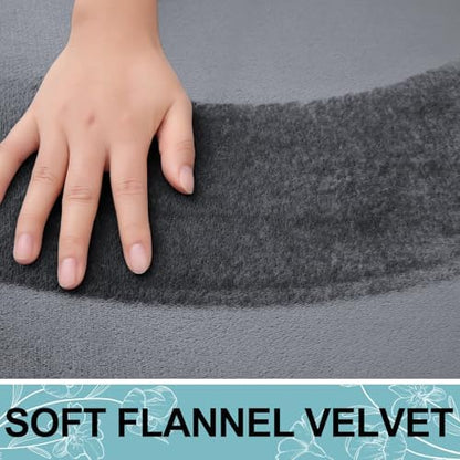 Smiry Memory Foam Bath Mat 59x20, Extra Soft and Absorbent Bathroom Rugs