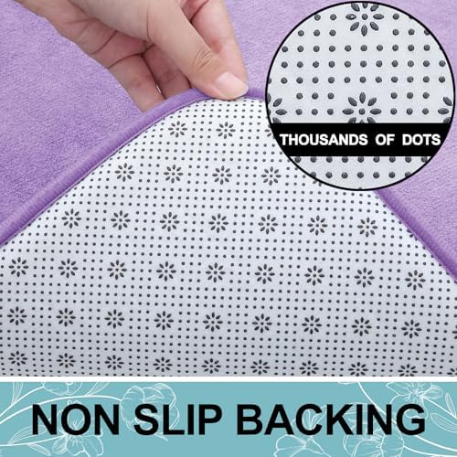 Smiry Memory Foam Bath Mat 30x20, Extra Soft and Absorbent Bathroom Rugs