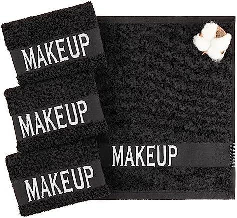 American Soft Linen 100% Cotton Luxury Turkish Towels, Makeup Remover Set