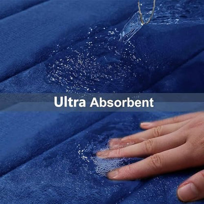 Buganda Memory Foam Bath Mat 59 x 20, Ultra Soft Absorbent Bathroom Rugs