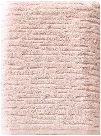 SKL Home CloudSoft Bath Towel, 100% Cotton Luxury, Blush Pink