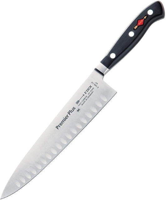 F. DICK – Premier Plus Kitchen Knife - knife with 8.22" blade & 56 HRC - Ideal for Meat, Fish & vegetables - High carbon - Stainless steel – Cutting Edge – Non-slip handle