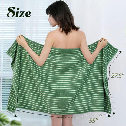 Bath Towels 2 Pack, Lighter & Quick Dry Towels Large 27.5 x 55 inches,