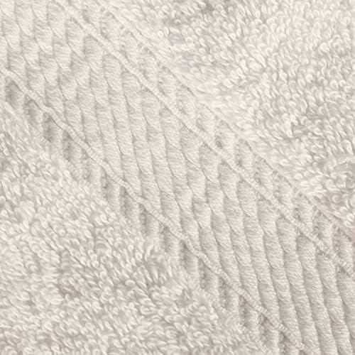 SUPERIOR Egyptian Cotton Plush & Absorbent, Hand Towel Set of 4, Cream