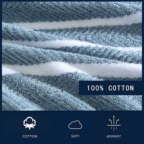 Nautica - Towel, Medium Weight Absorbent, for Everyday Home Use